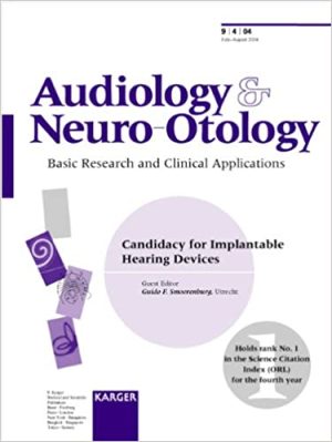 Candidacy for Implantable Hearing Devices Audiology and NeuroOtology