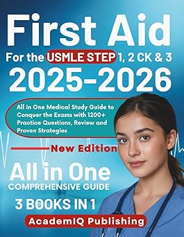 First Aid for the USMLE Step 1 2 CK 3 2025 2026