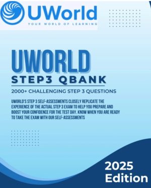 UWorld USMLE Step 3 QBank 2025 Edition 7 Volume Set