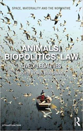 Animals Biopolitics Law Lively Legalities