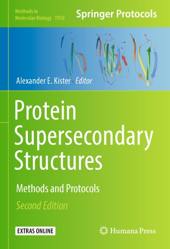 Protein Supersecondary Structure Methods and Protocols 2nd Edition