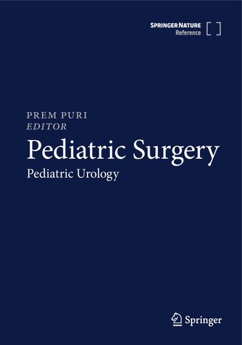 Pediatric Surgery Pediatric Urology