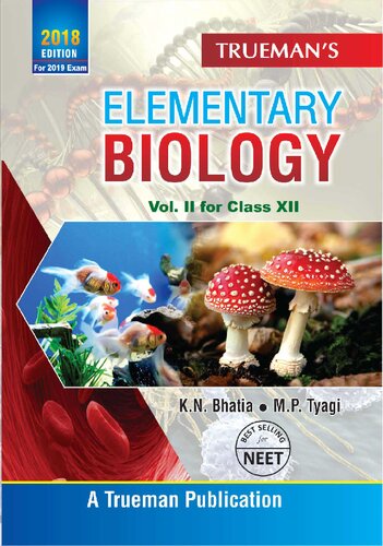 Trueman's Elementary Biology Vol II for class XII