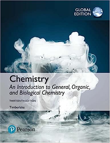 Chemistry An Introduction to General Organic and Biological Chemistry 13th Edition