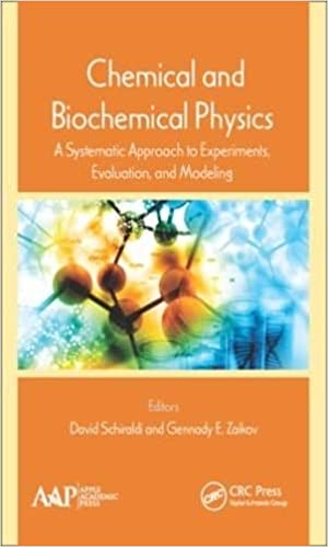 Chemical and Biochemical Physics A Systematic Approach to Experiments Evaluation and Modeling