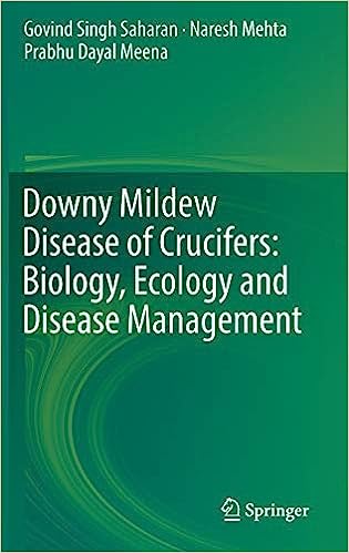 Downy Mildew Disease of Crucifers Biology Ecology and Disease Management