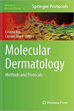 Molecular Dermatology Methods and Protocols