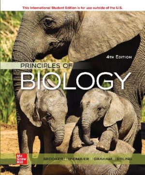 Principles of Biology 4th Edition By Robert J Brooker