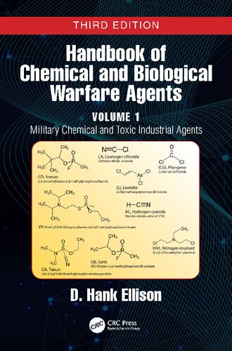 Handbook of Chemical and Biological Warfare Agents 3rd Edition