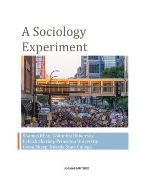 A Sociology Experiment