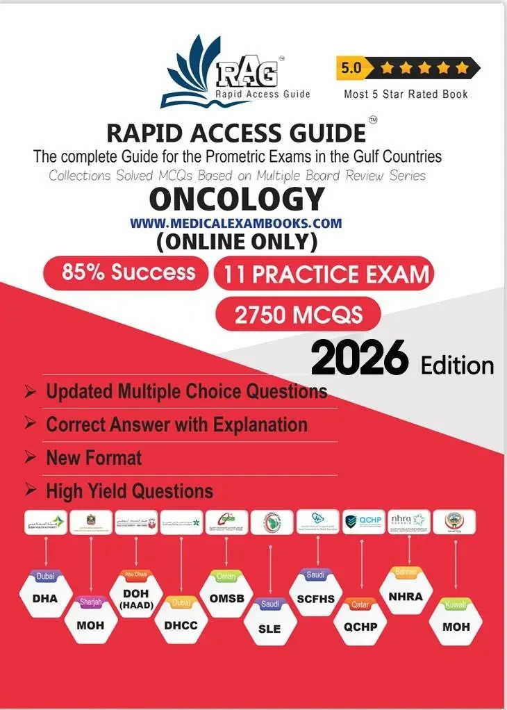 QCHP Oncology Prometric Exam Questions MCQs