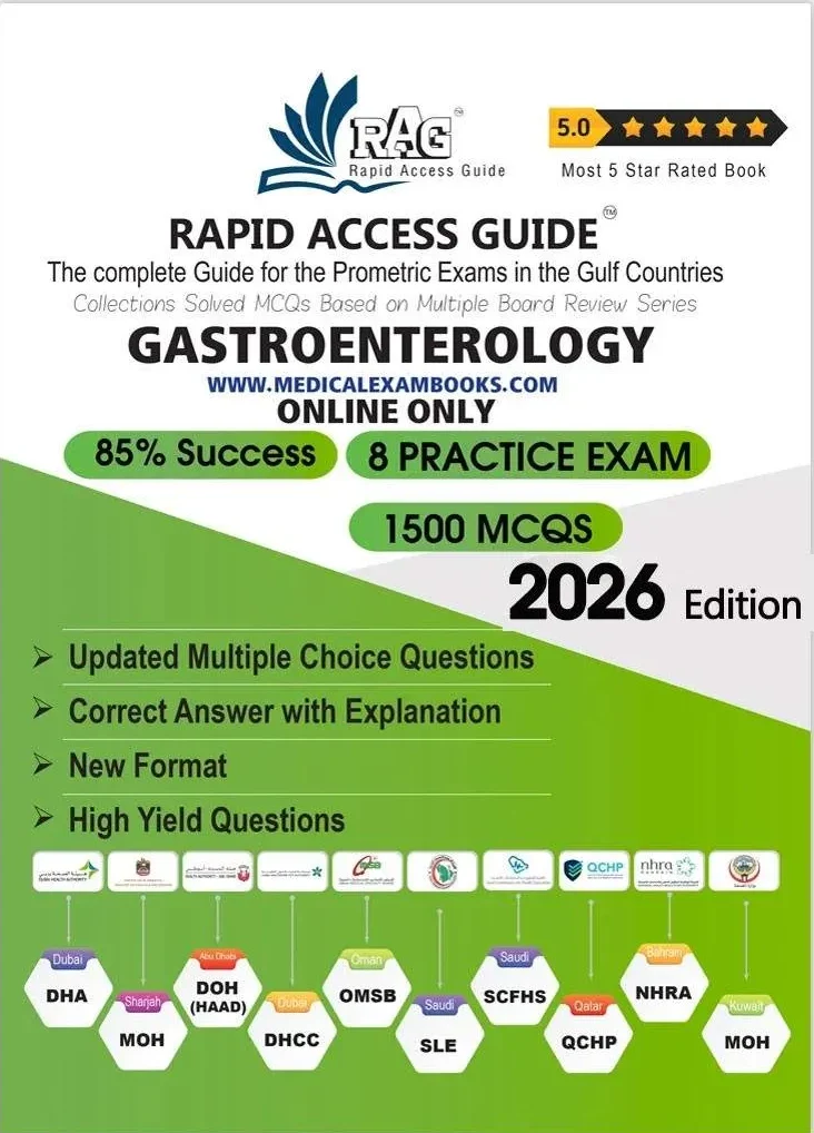 OMSB Gastroenterology Prometric Exam MCQs