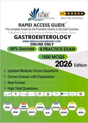 DHA Gastroenterology Prometric Exam MCQs