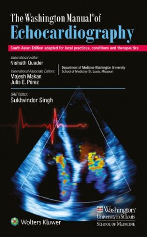 The Washington Manual of Echocardiography By Sukhvinder Singh