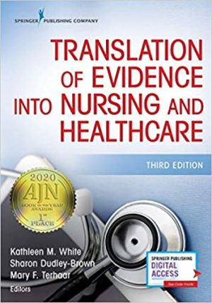 Translation of Evidence Into Nursing and Healthcare 3rd Ed